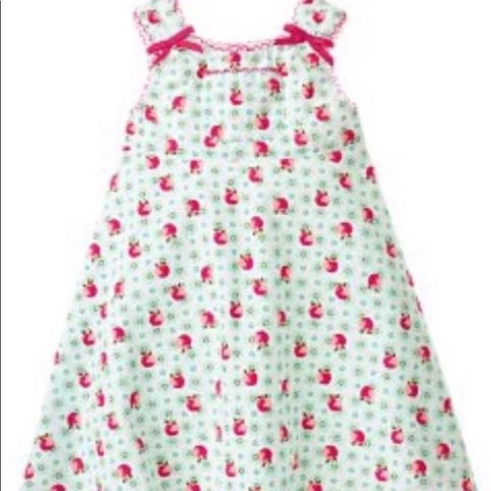 Gymboree Candy Apple Girls Dress Sleeveless Party Play Toddler Sz 18-24 mths New - Picture 5 of 5